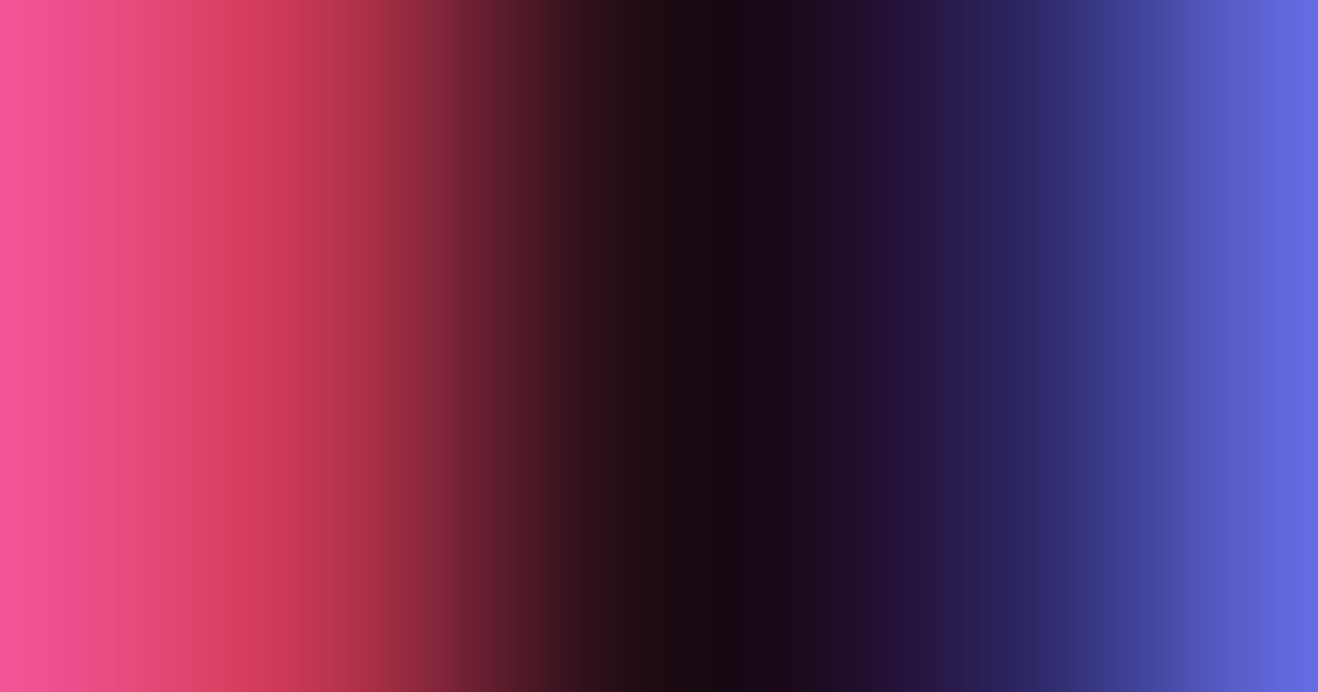 Pink, black and blue color palette