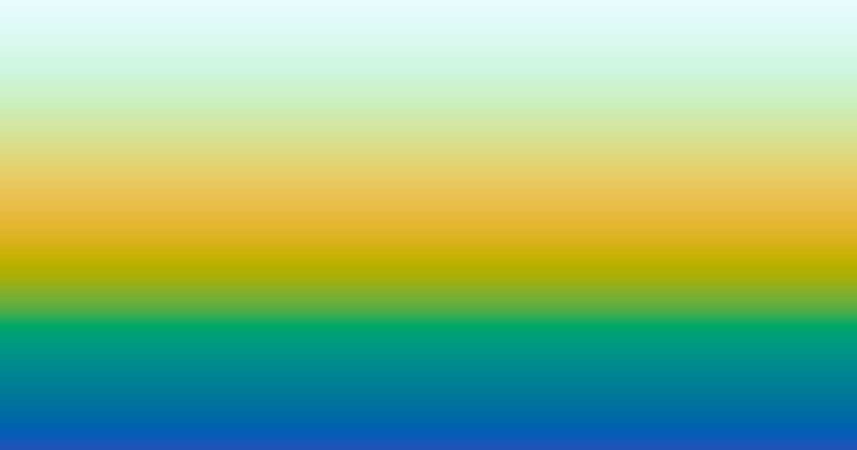 Light blue, yellow, green and blue color palette