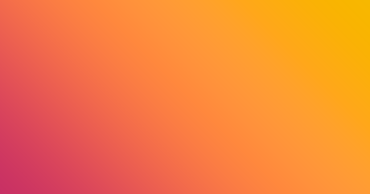 Vivid analogous orange to magenta color palette