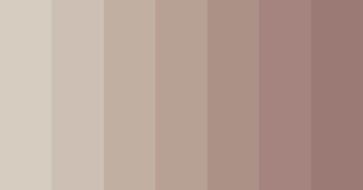 Warm gray color palette