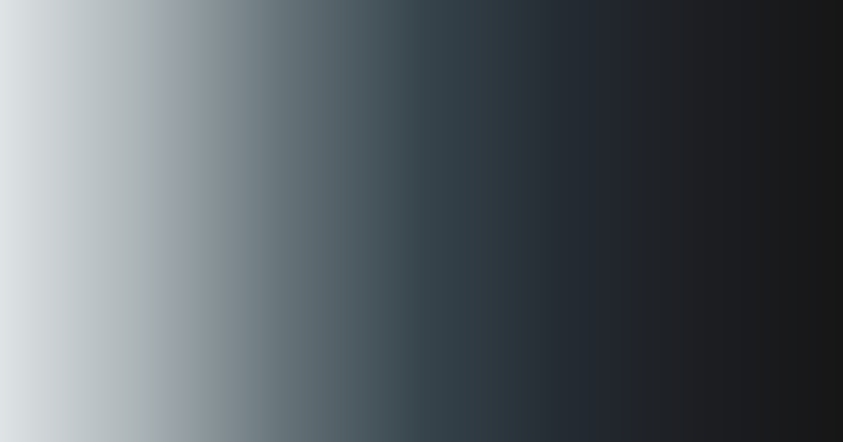 Farbpalette Grau bis Schwarz