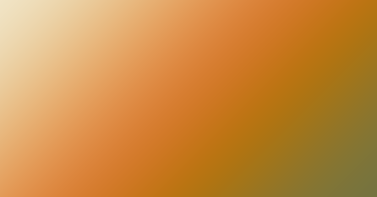 Analogous beige, orange and brown color palette