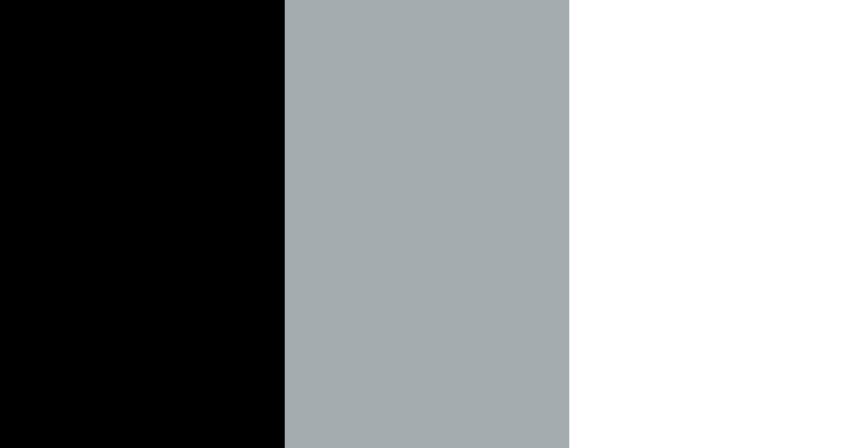 Black, gray and white color palette