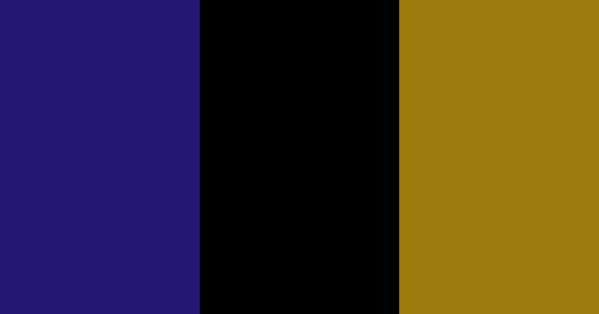 Dark blue, black and brown color palette