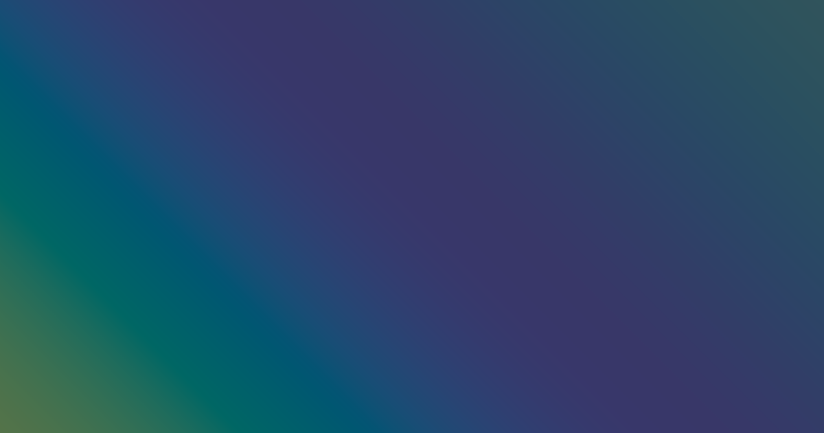 Tritone teal, blue and green color palette