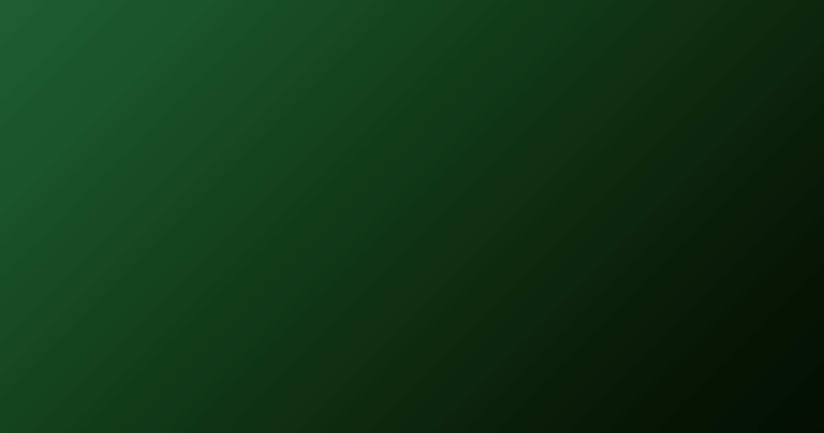 Monochrome dark green to black color palette