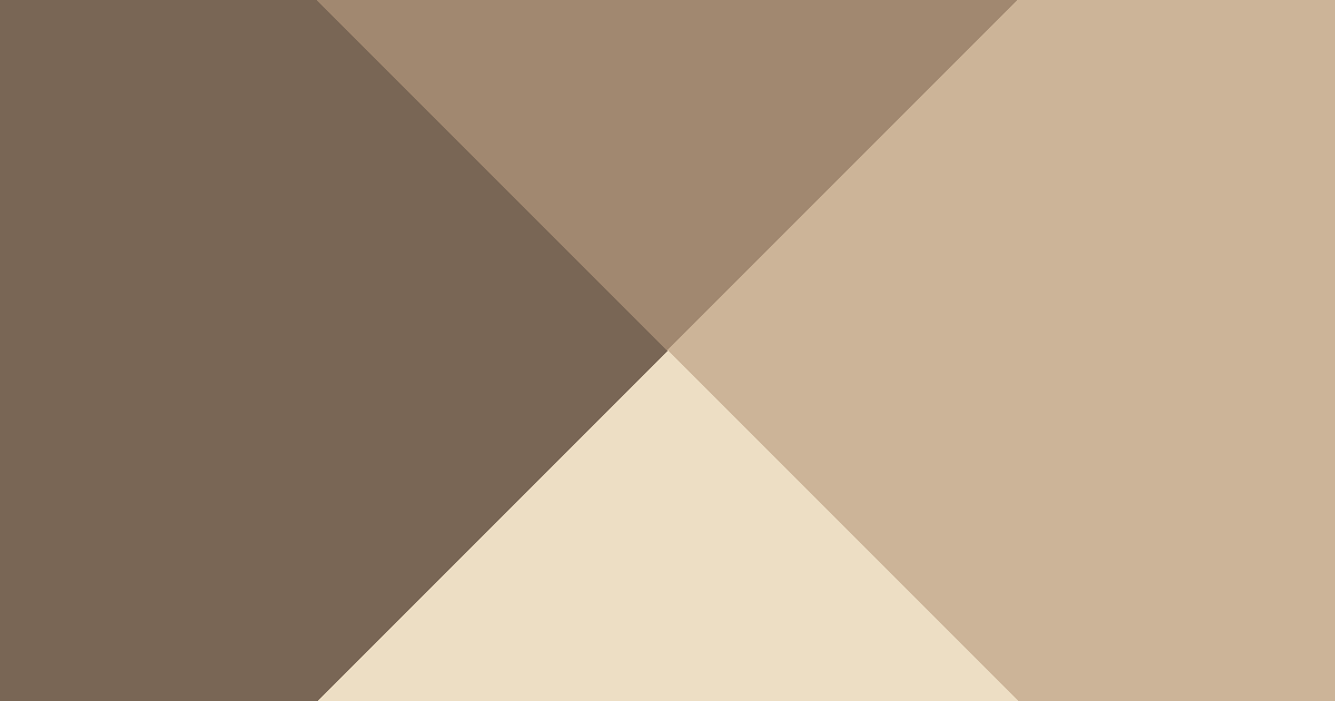 Marrom, cinza e bege (monocromático): paleta de cores