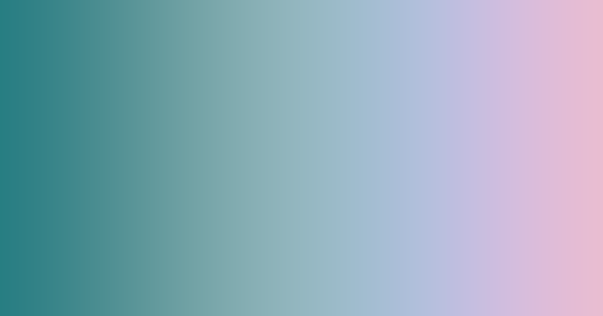Teal, light blue and pink color palette