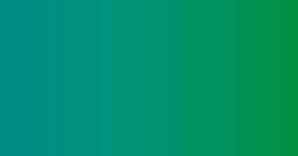 Bleu canard à vert (analogues) aux tons vifs, palette de couleurs