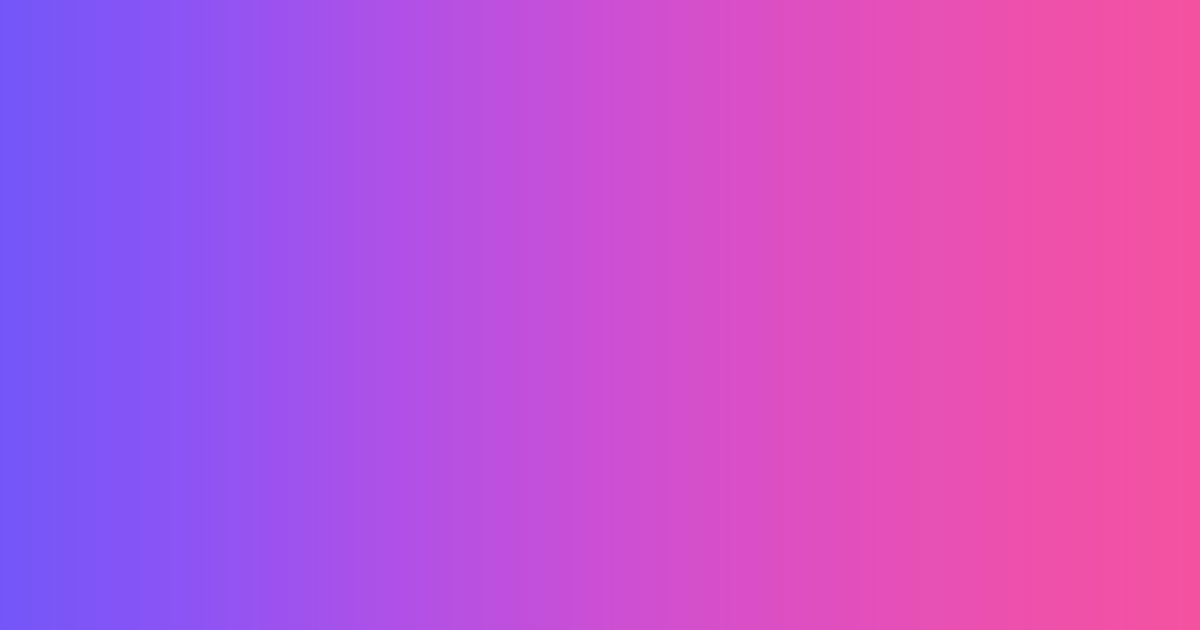 Vivid analogous purple to pink color palette