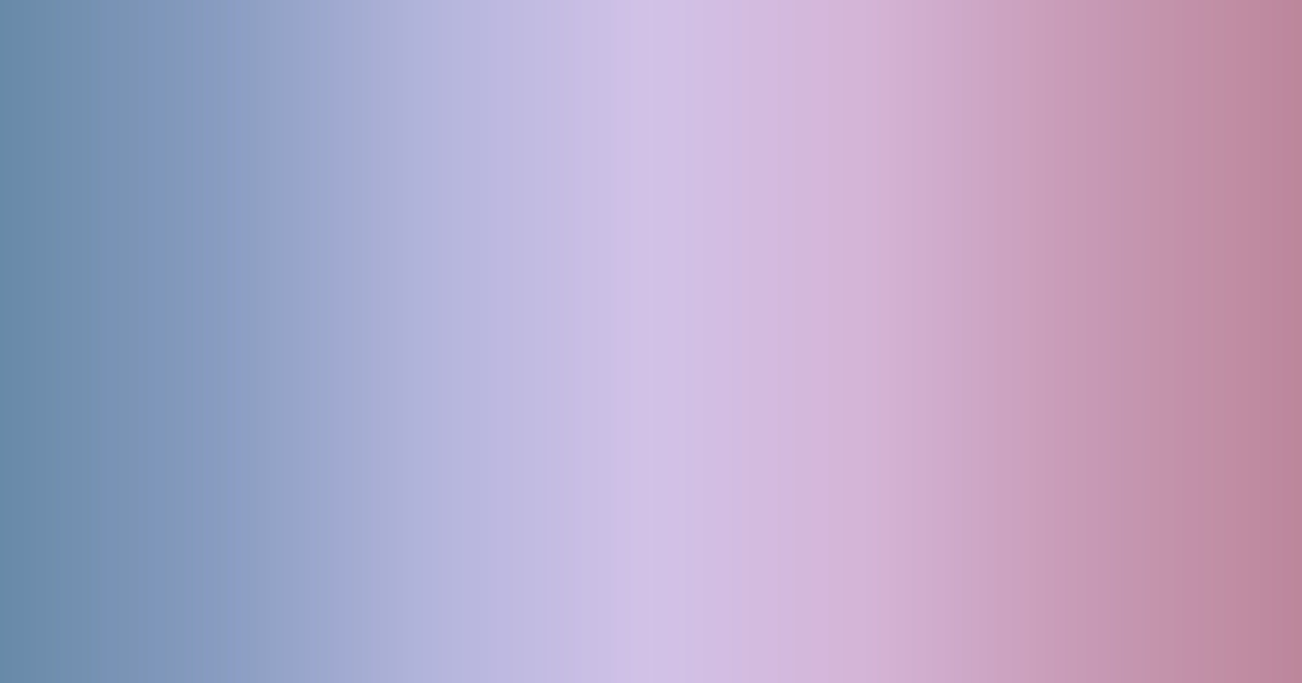 Muted blue, lavender and pink color palette