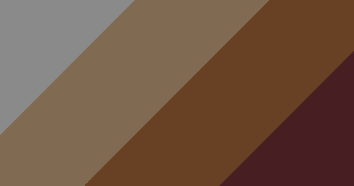Cinza e marrom: paleta de cores