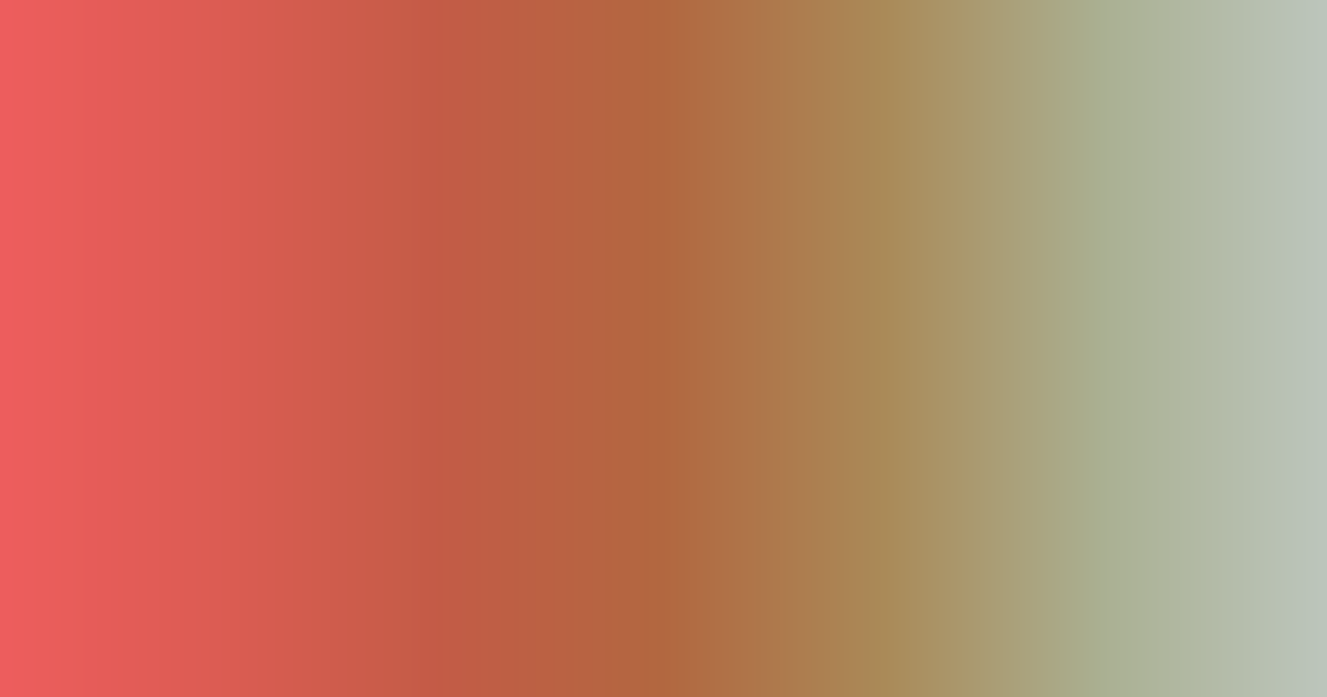 Analogous salmon, brown and gray color palette