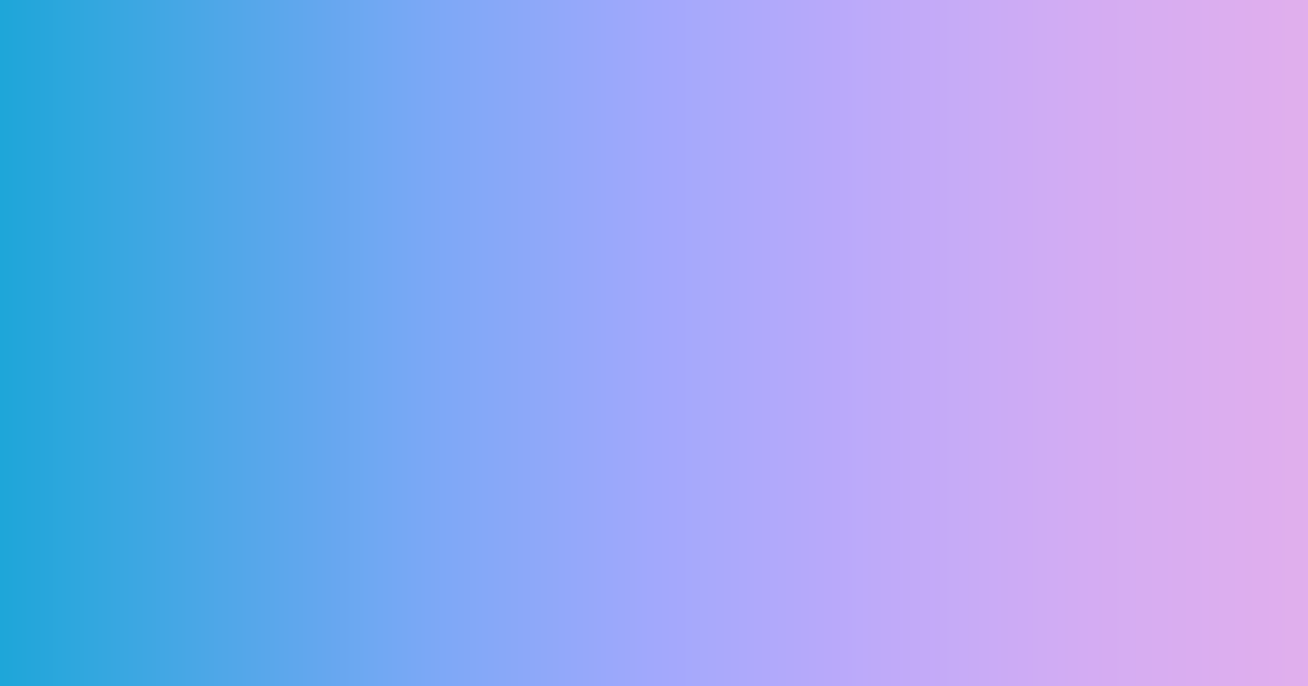 Pastel duotone blue to lavender color palette