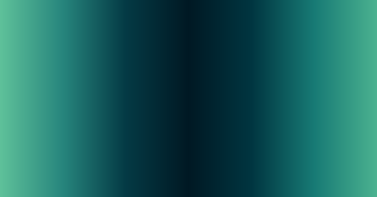 Teal and black color palette