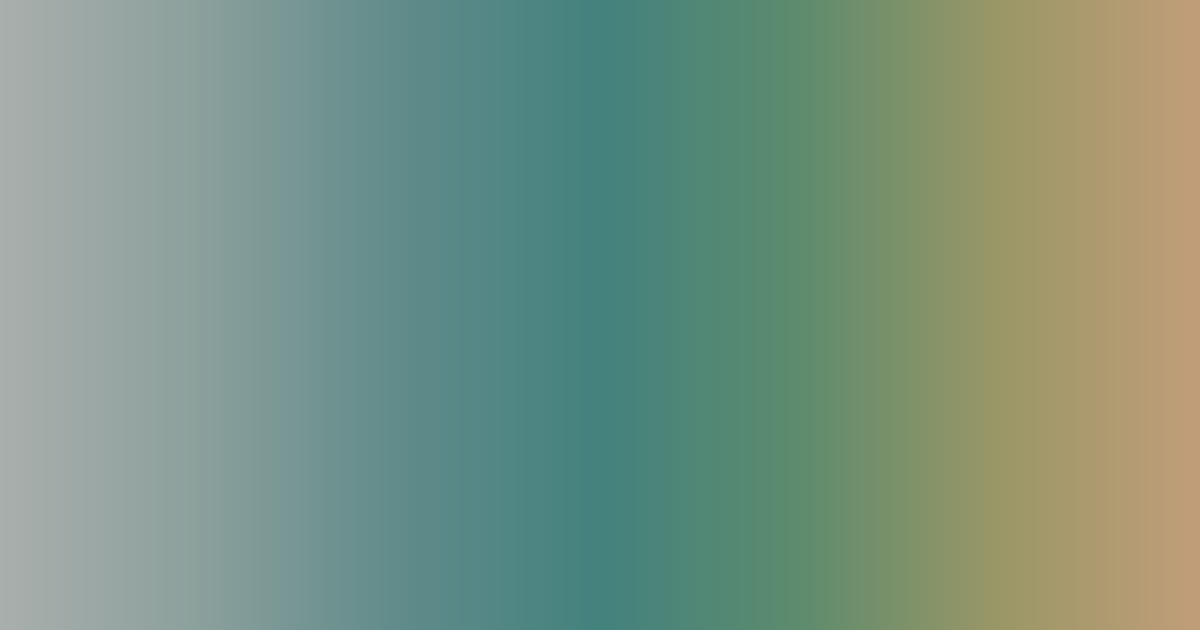 Gray, teal and tan color palette