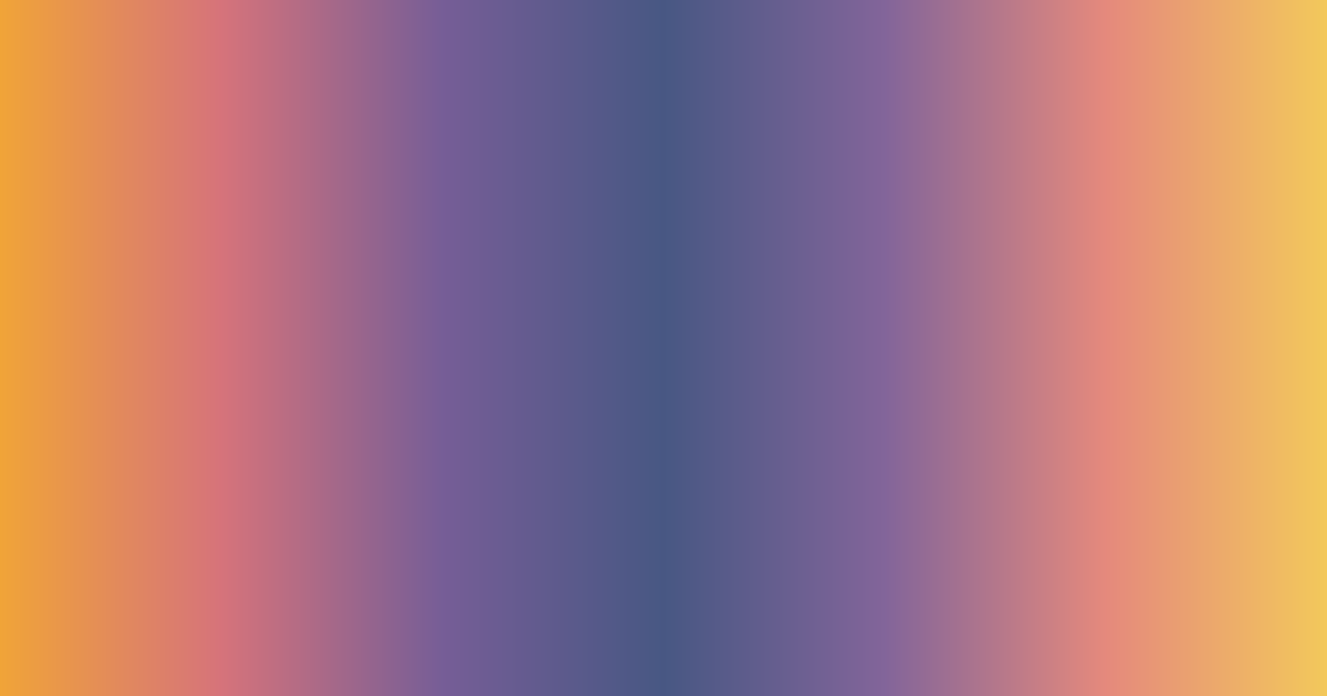 Orange, blue, purple and peach color palette