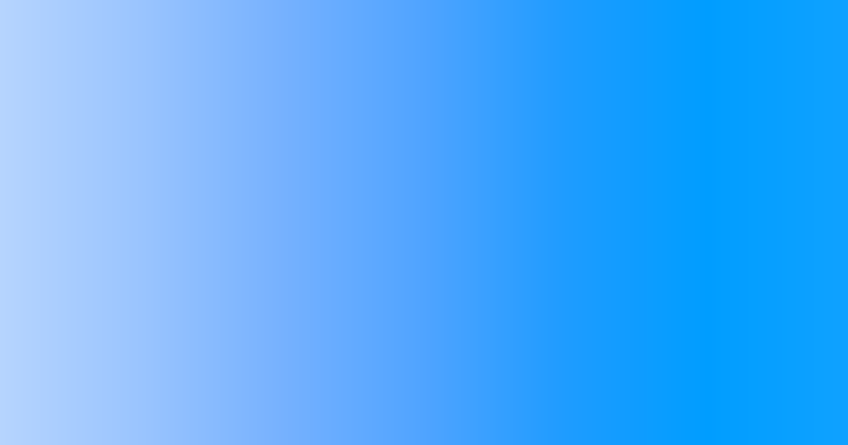 Monochrome light blue to blue color palette