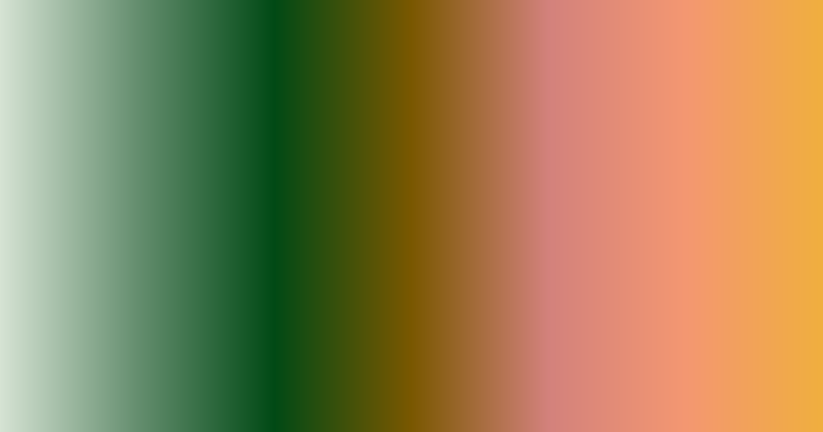 Gray, dark green, pink and orange color palette