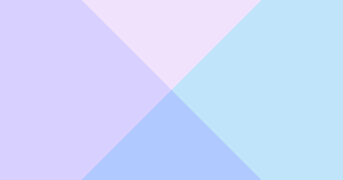 Pastel analogous blue and lavender color palette
