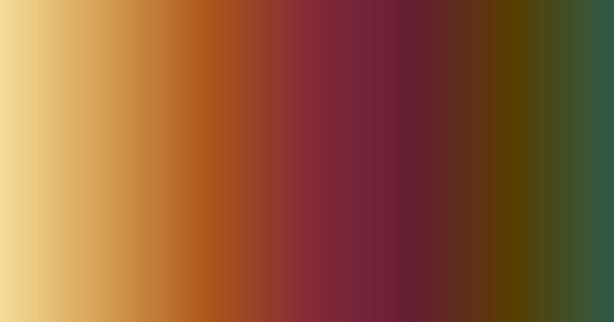 Fauve, bordeaux, marron et vert foncé, palette de couleurs