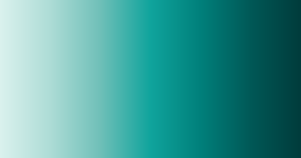 Analogous light blue to teal color palette