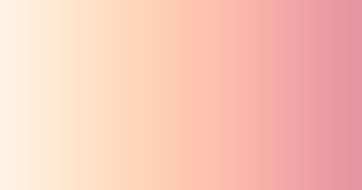 พาเลตต์สีขาวนวล พีช และชมพู (สีข้างเคียง)