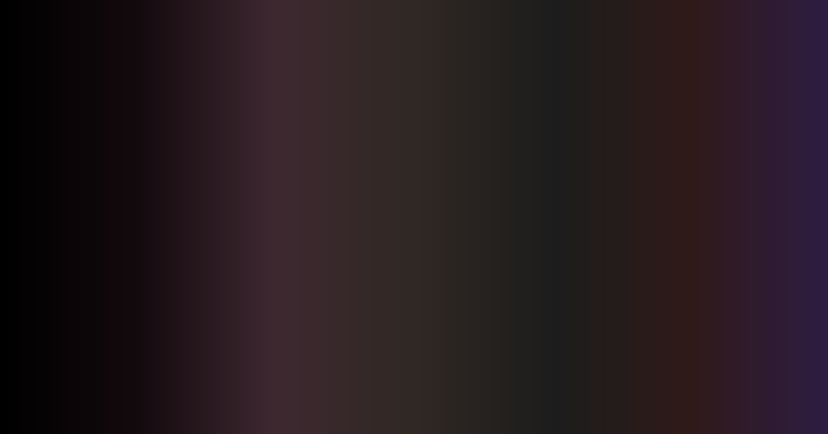Black, brown and dark purple color palette