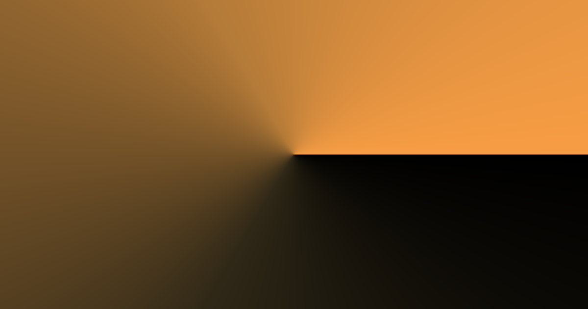 Noir, marron et orange (analogues), palette de couleurs
