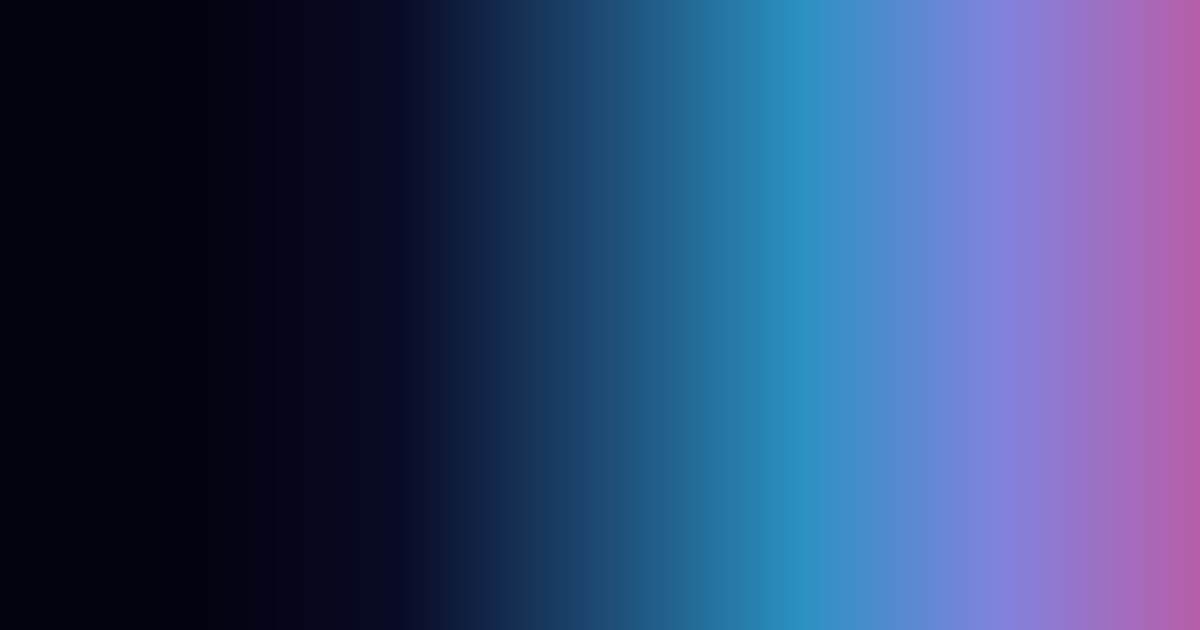 Black, blue and purple color palette