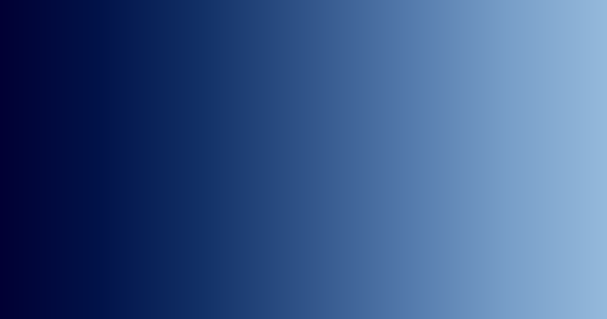 Monochrome navy to light blue color palette