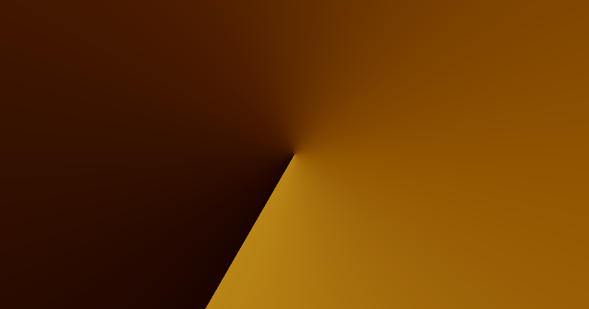 Palet warna Hitam ke cokelat (monokrom)