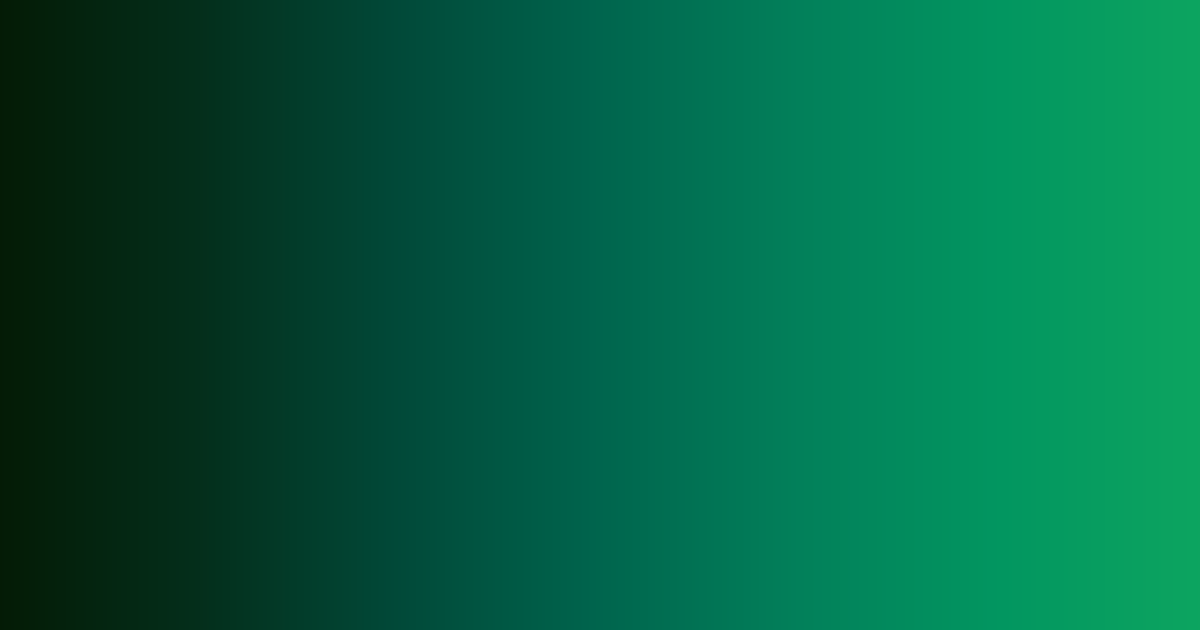 Palet warna Hijau gelap ke hijau (monokrom)