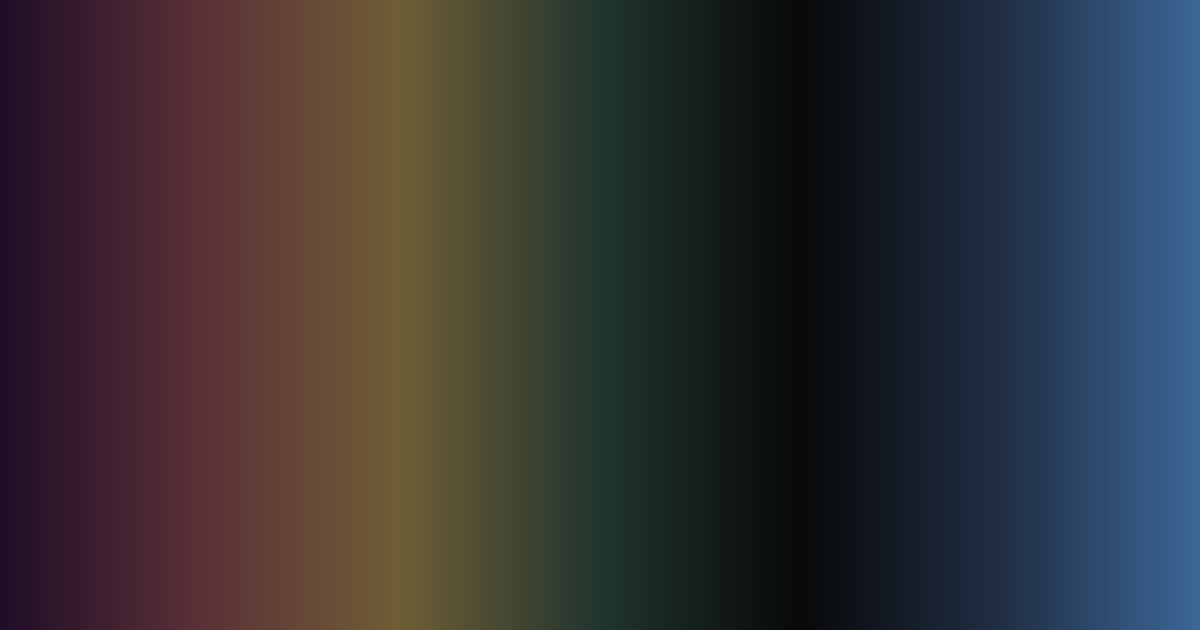 Dark purple, brown, black and blue color palette