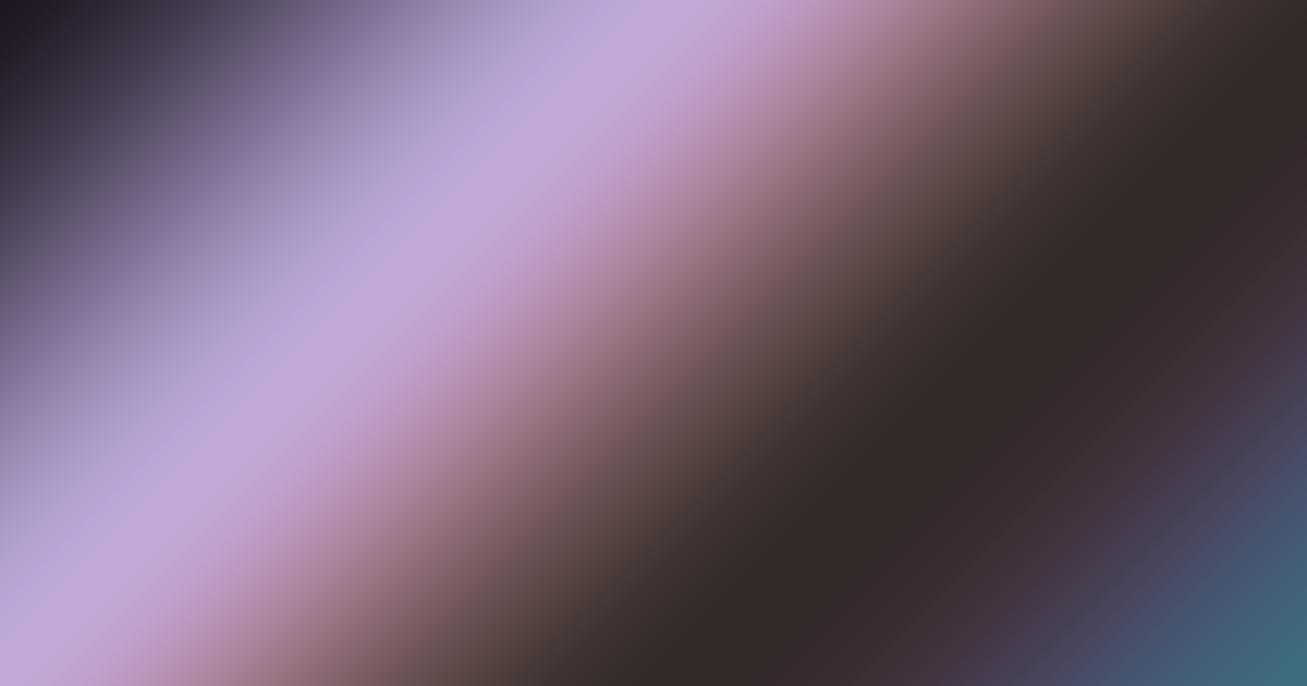 Palet warna Hitam, lavender, cokelat, dan biru