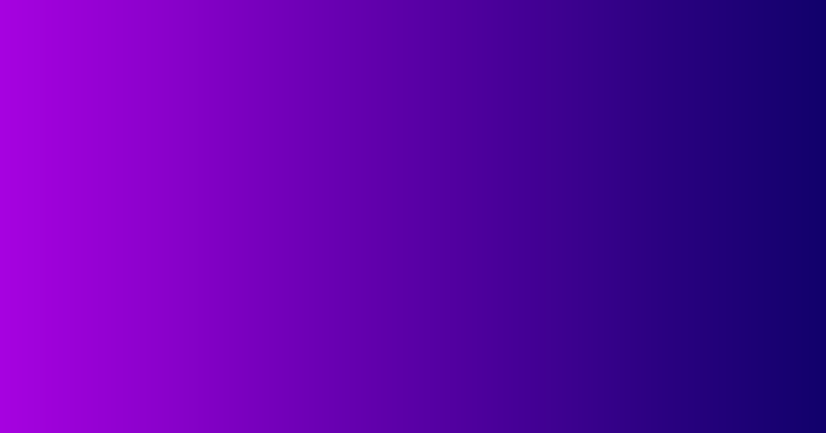 Vivid analogous dark blue to purple color palette