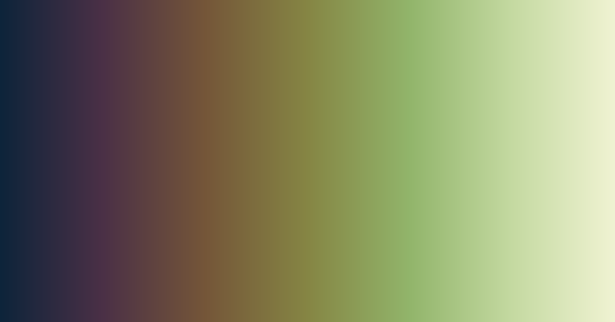 Palet warna Biru dongker, hijau, dan beige