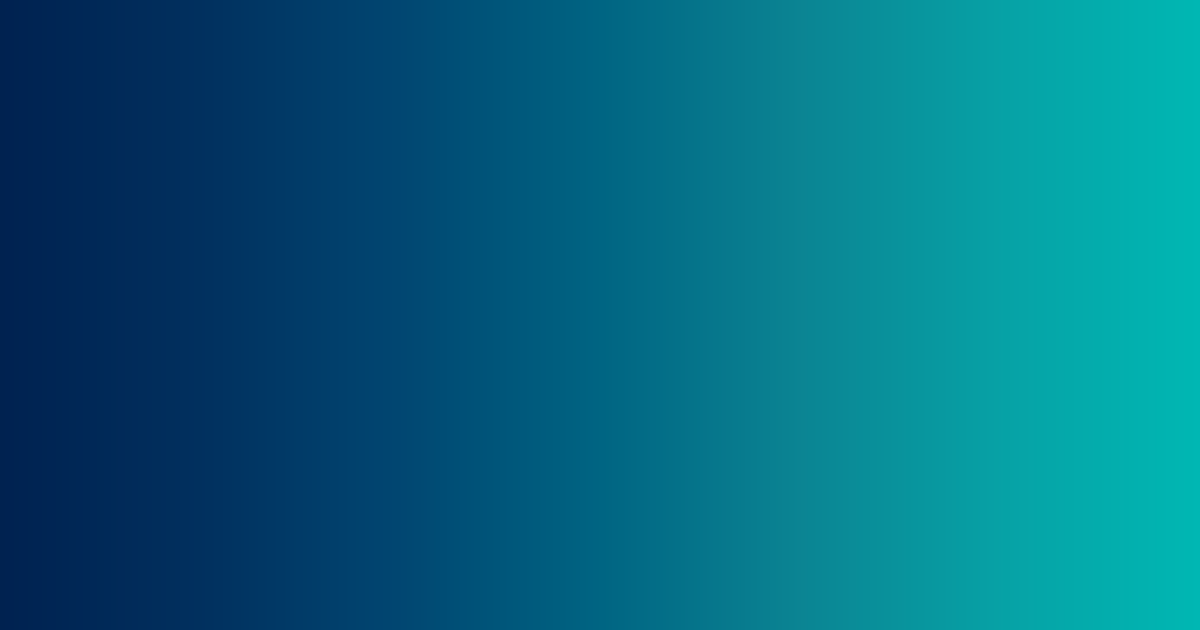 Vivid analogous navy to teal color palette