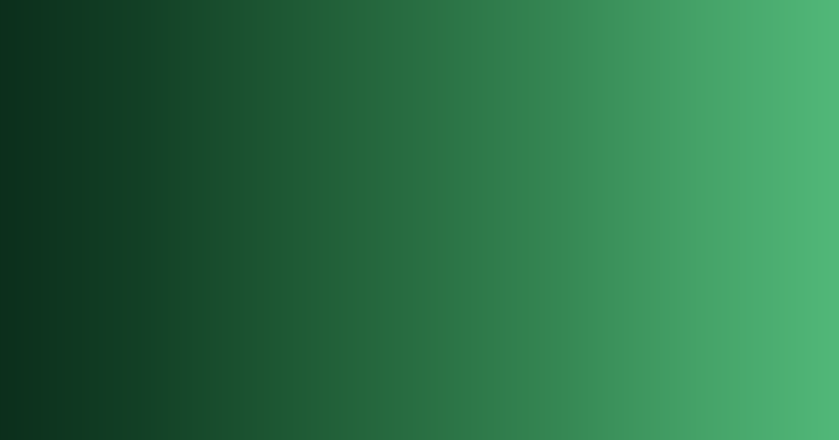 Monochrome dark green to green color palette