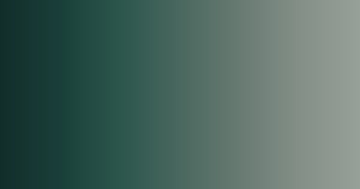 Vert foncé à gris, palette de couleurs
