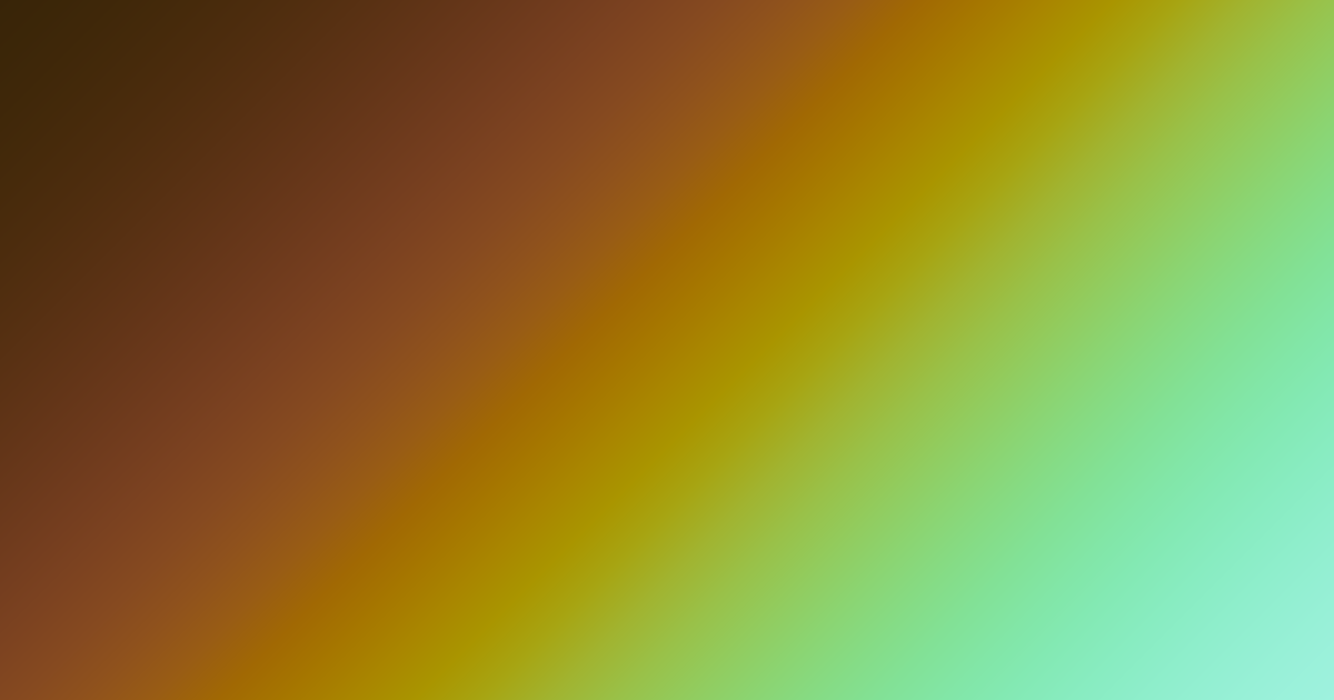 Brown, green and light blue color palette