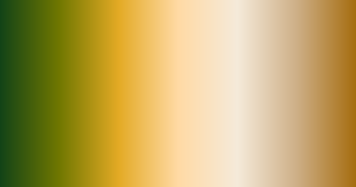 Dark green, orange and brown color palette