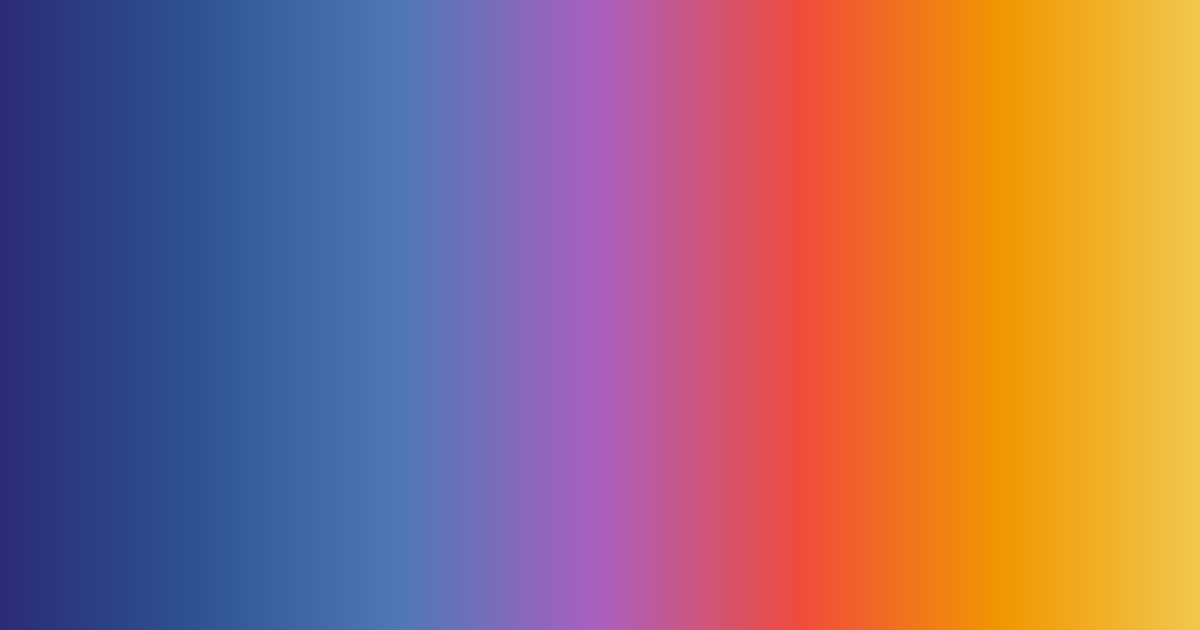 Palet warna Biru, ungu, merah muda, dan oranye