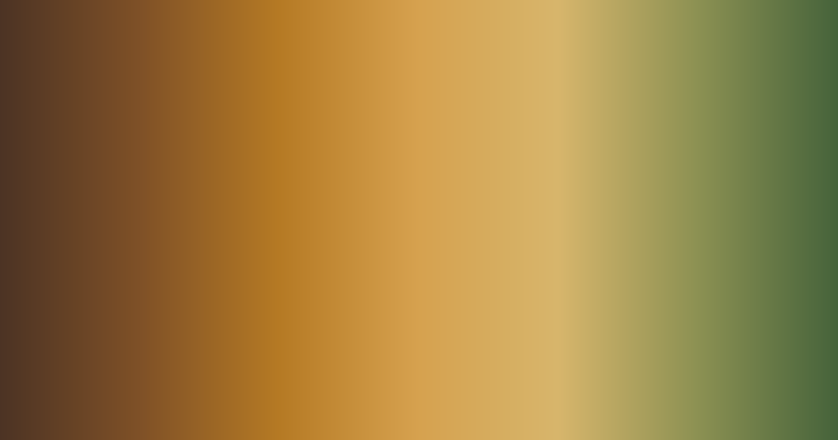 Marron, fauve et vert, palette de couleurs
