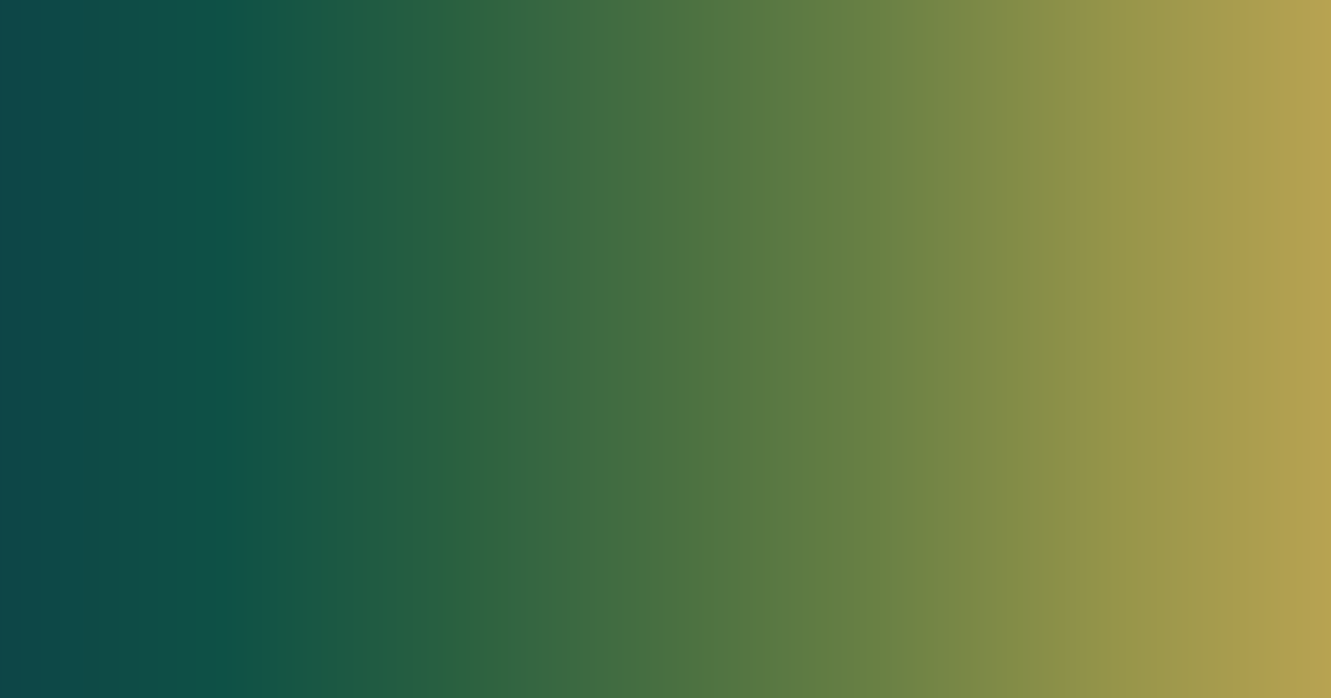 Farbpalette Dreifarbiges Türkis, Grün und Gelbbraun