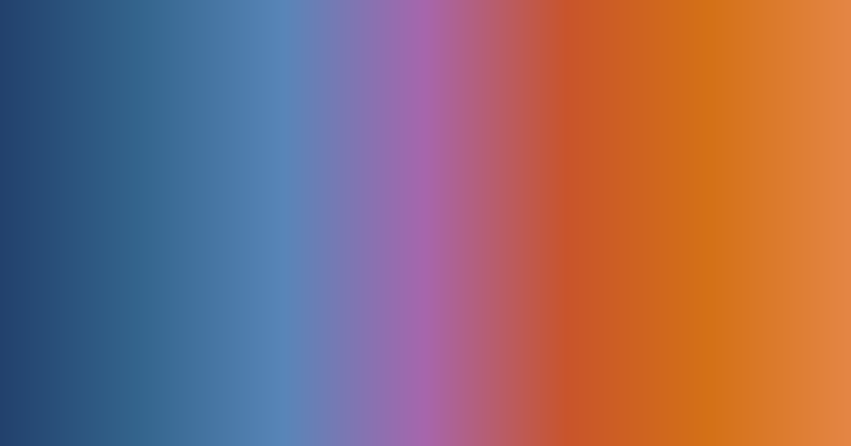 พาเลตต์สีกรมท่า ม่วง แดง และส้ม