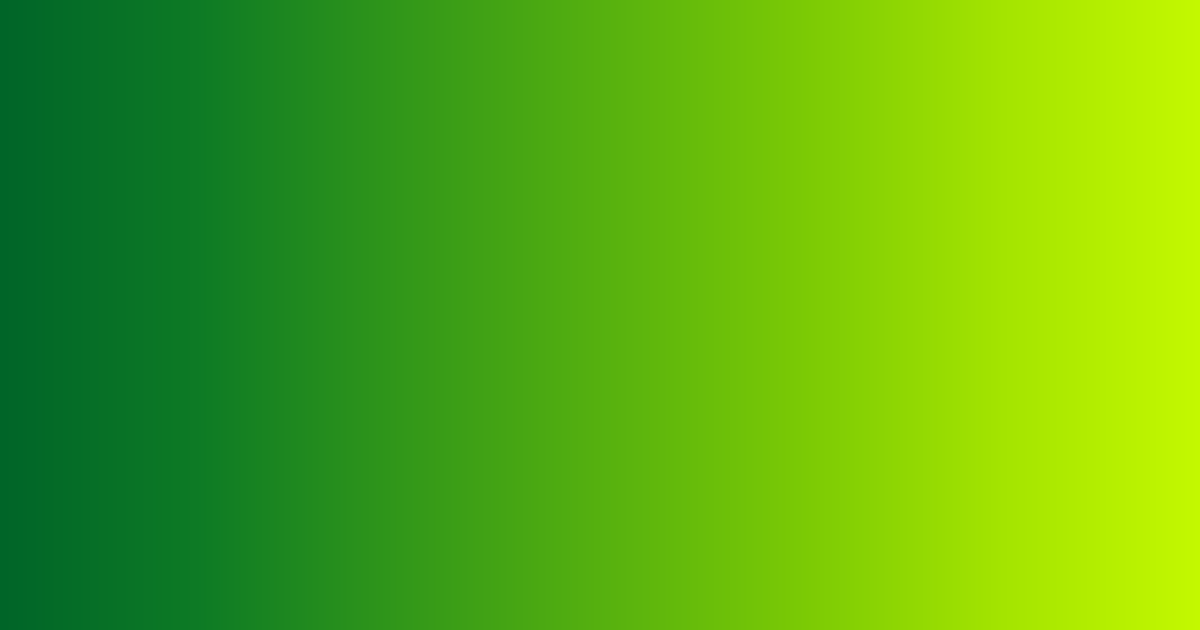 Neon monochrome green to lime green color palette