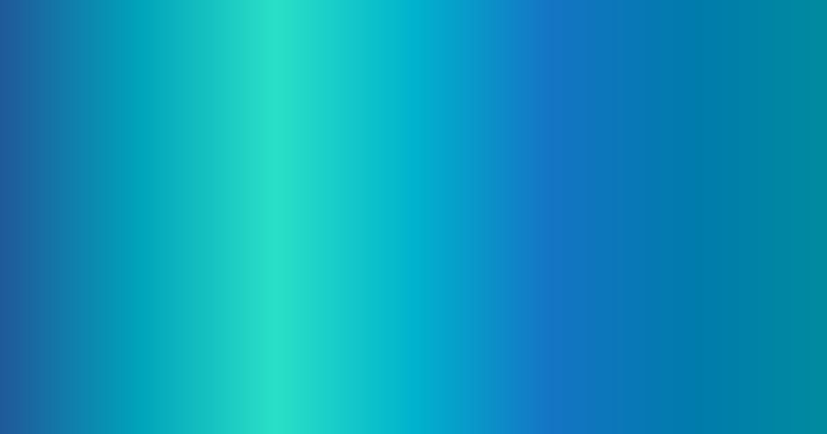 Farbpalette Kräftiges analoges Blau und Türkis