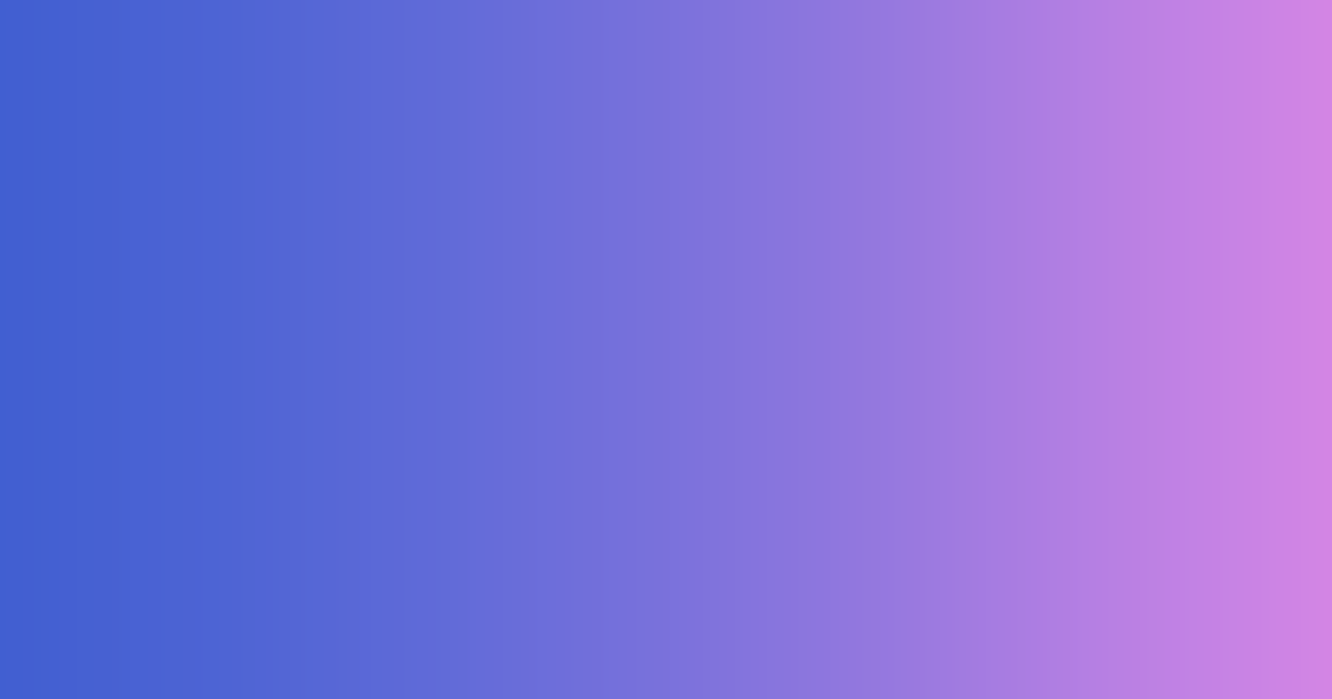 Vivid analogous blue to lavender color palette