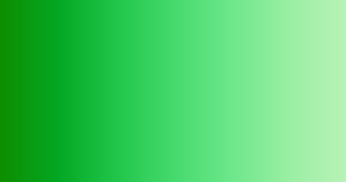 Palet warna Hijau ke hijau terang (monokrom)